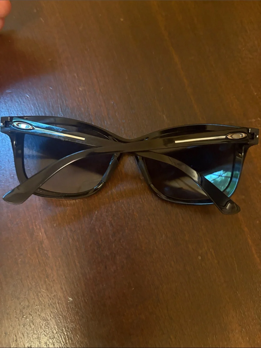OAKLEY OO9232-01 Drop In Polished Black w/Grey Lens Sunglasses NEW